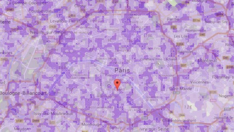 Comparatif de la 4G sur Paris : Free premier en débit, mais dernier en couverture