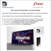 Communiqué de presse commun D8 et Free : #D8surFree