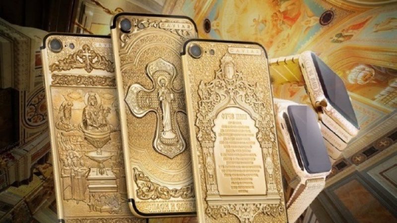 Des iPhone très bling-bling et hors de prix visant une clientèle croyante