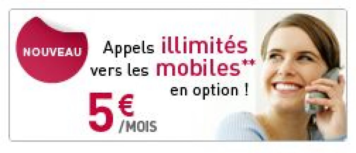 Dartybox : Appels illimités vers les mobiles pour 5€ par mois en option