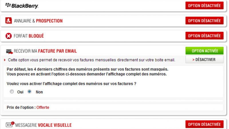 Free Mobile : Petite évolution concernant l’envoi des factures par mail