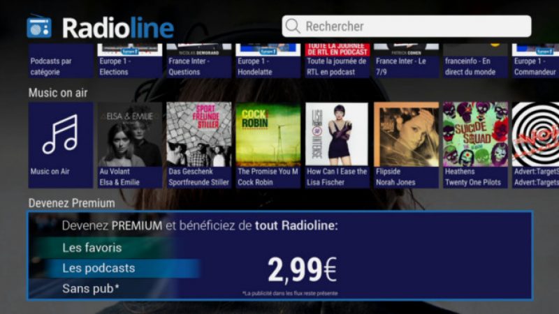 Freebox Révolution : L’application Radioline lance une version premium avec une nouvelle fonction