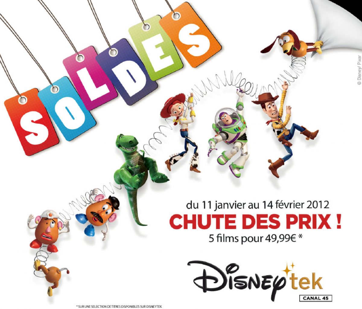 Freebox : Disneytek va proposer des soldes avec 5 films à l’achat pour 49,99€