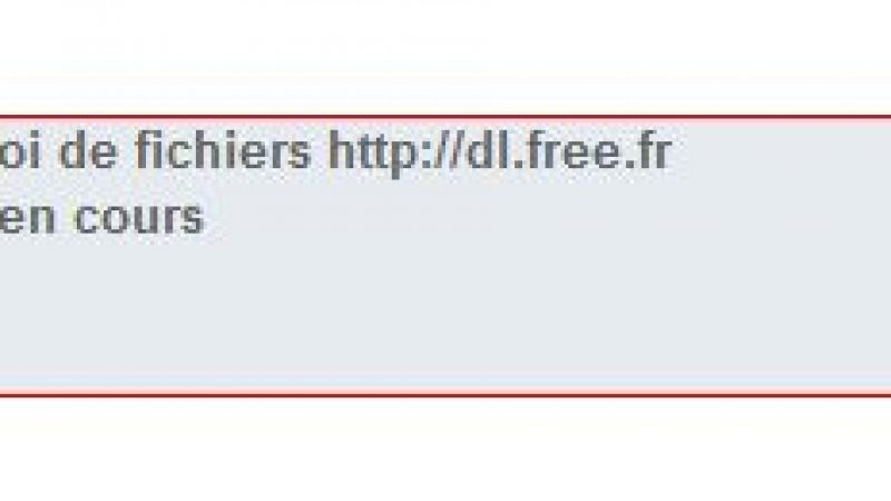 [MàJ] Free : le service d’envoi de fichiers (dl.free.fr) en maintenance