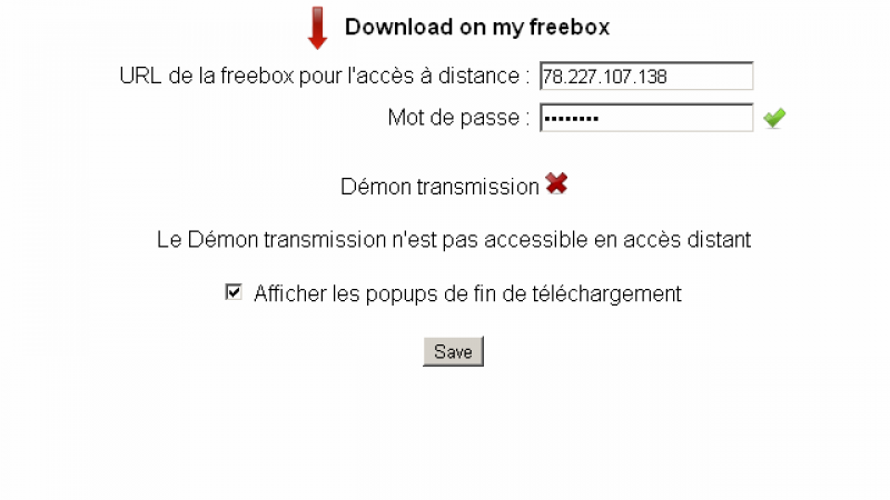 Freebox Révolution : Download on my Freebox gère maintenant l’accès à distance