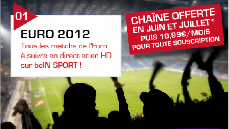 Rappel/Freebox TV : 100% des matches de l’Euro 2012 accessibles gratuitement