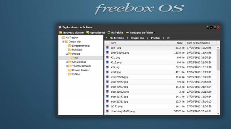 Freebox OS : Exploration, gestion de fichiers à distance et partage avec ses amis