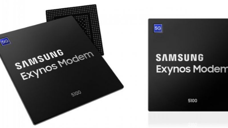 Samsung à l’assaut de la 5G présente son premier modem entièrement compatible avec le nouveau standard