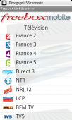 Freebox Mobile pour Android : arrivée de Freebox TV