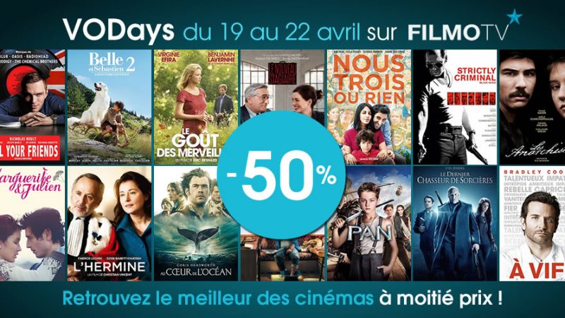 Vidéo club Freebox : C’est parti pour les films à 50% sur Filmo TV