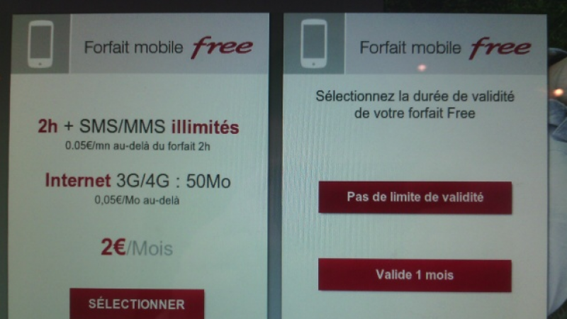 Forfait Free Mobile à validité choisie : l’abonné peut désormais prolonger son forfait par créneaux de 2 mois