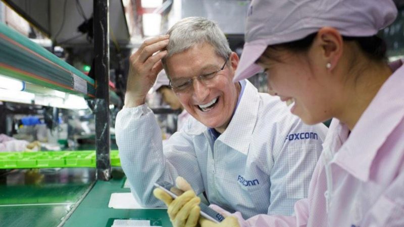 Apple et Foxconn en route pour investir 7 milliards de dollars dans un site géant de production d’écrans aux USA ?