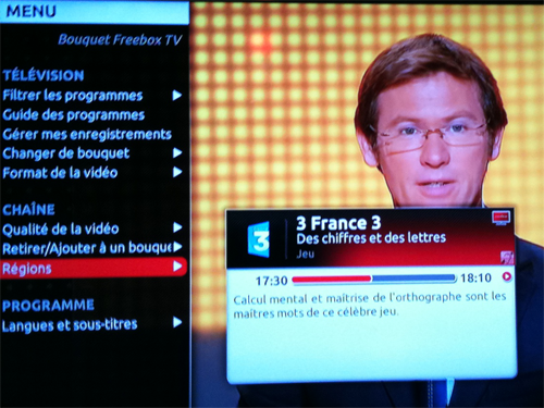 Freebox Player : Accèdez plus facilement aux déclinaisons régionales de