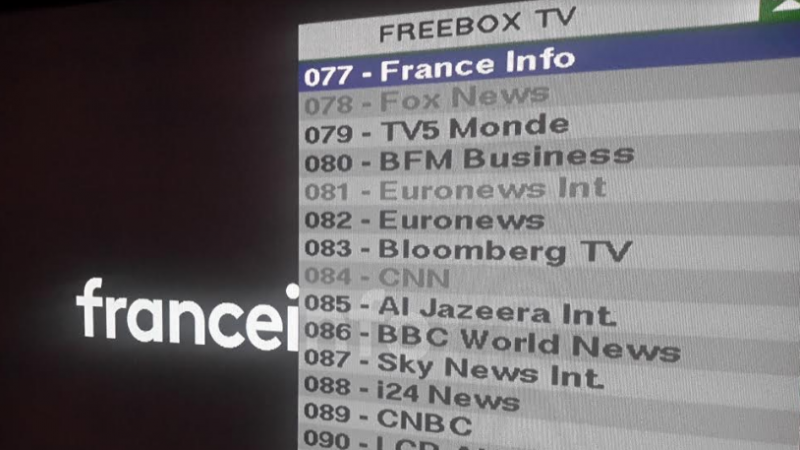 La nouvelle chaîne Franceinfo est déjà arrivée sur Freebox TV