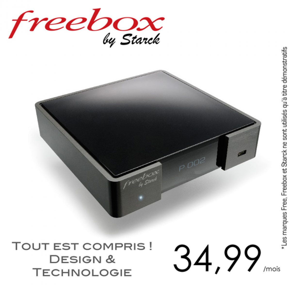 Freebox by Starck: Tout est compris, design et technologie