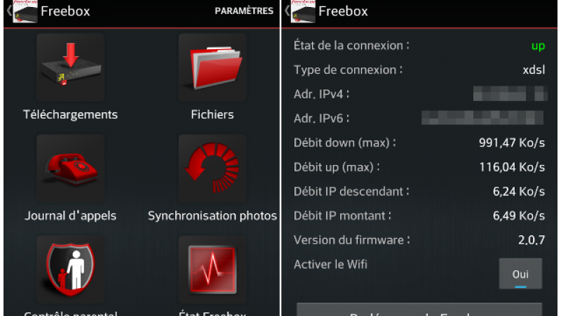 Le Compagnon officiel de la Freebox Revolution passe en version 1.12.1