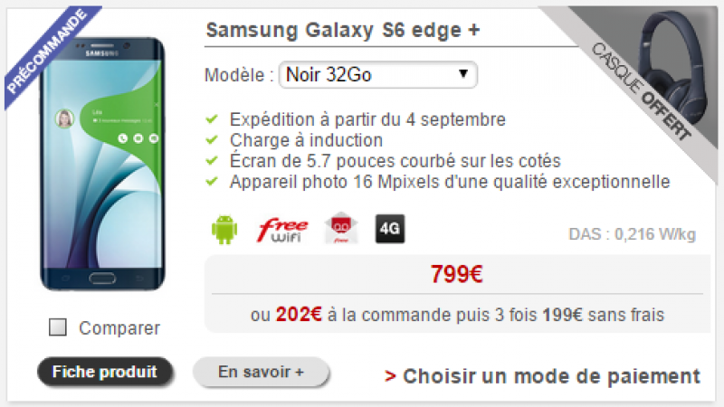 Tous les bons plans de la boutique mobile Free