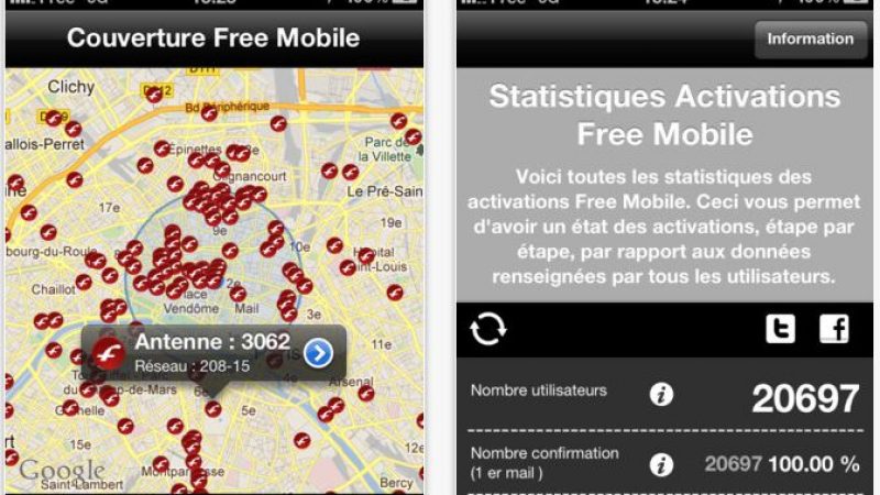 Nouvelle mise à jour pour Free Mobile Stat (IOS)