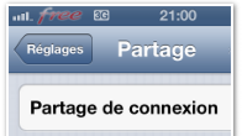 Free Mobile : Un problème de tethering ?