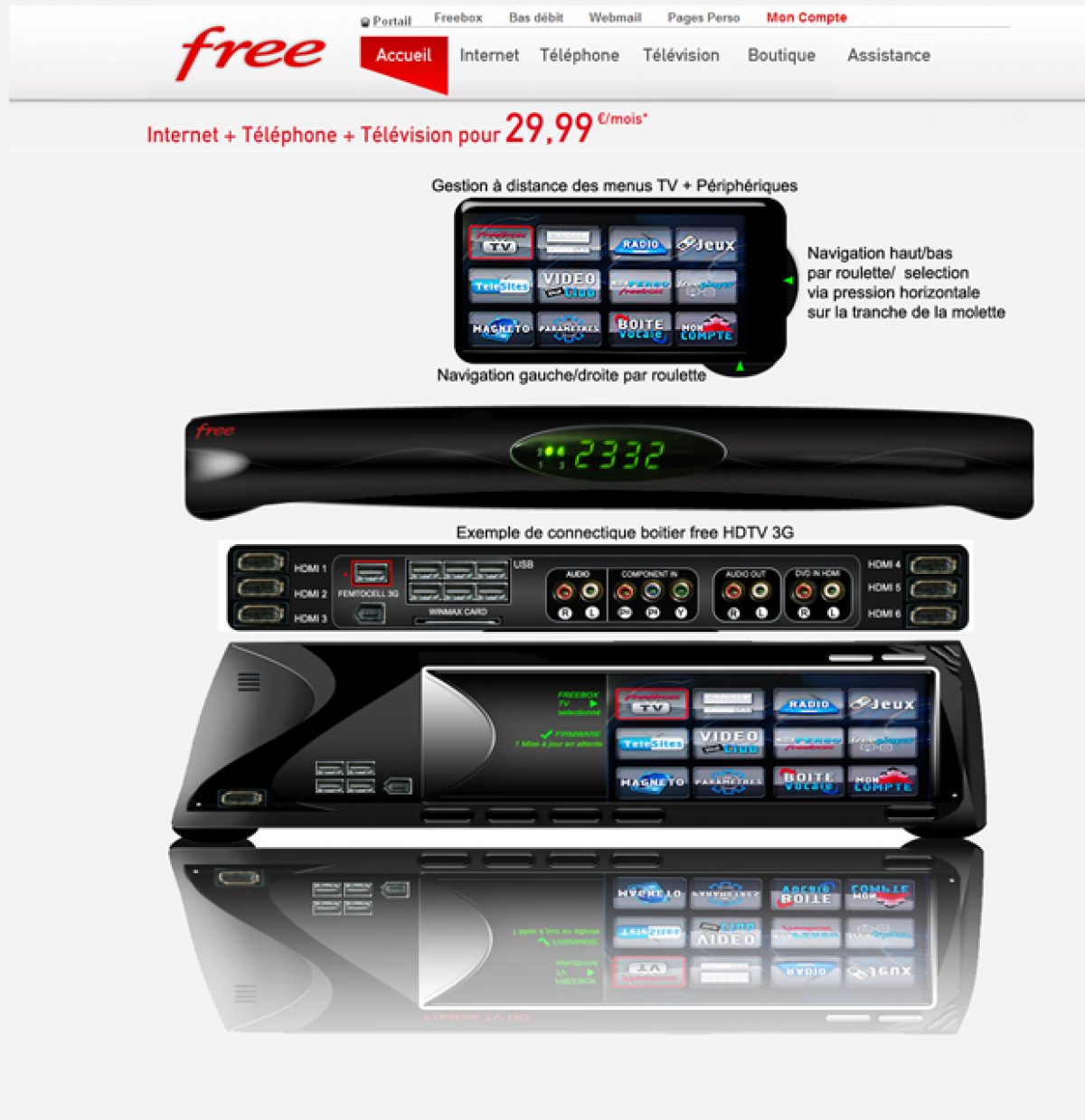 Freebox V6: 2 nouvelles propositions de design
