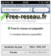Free Réseau dispose désormais d’une version mobile