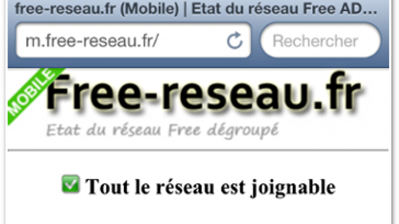 Free Réseau dispose désormais d’une version mobile