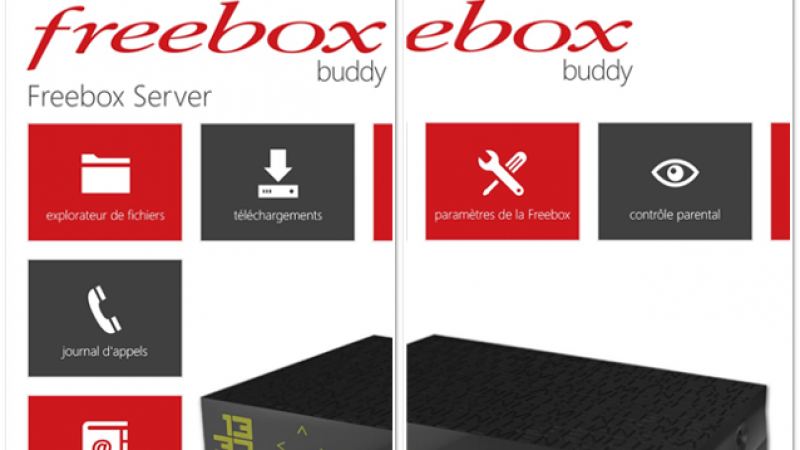 Mise à jour : Freebox Buddy pour Windows Phone passe en version 1.4.1.0