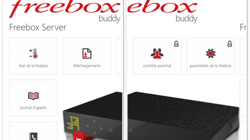 Gérez votre Freebox Révolution depuis votre Windows Phone avec Freebox Buddy