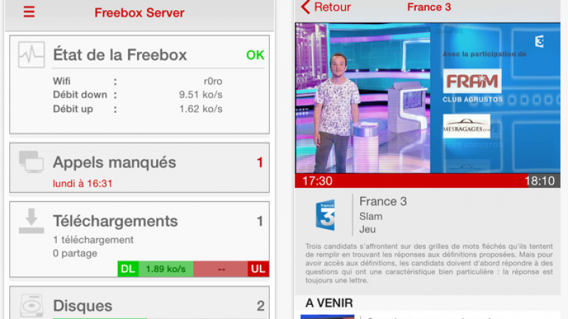 Nouvelle mise à jour de Freebox Compagnon pour iOS