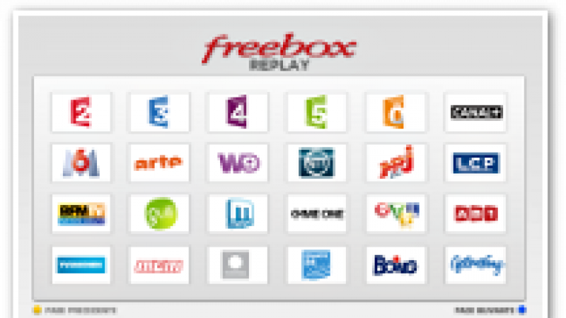 Freebox Replay, un service sous réserve de disponibilité
