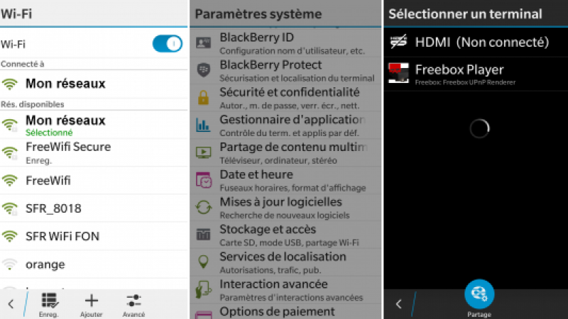 Freebox Révolution : le contenu de votre BB OS10 sur votre TV
