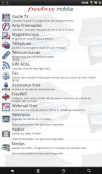 Freebox Mobile pour Android : compatibilité avec les tablettes Archos.