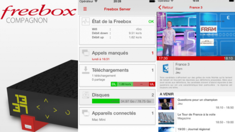 Free indique qu’il va faire évoluer son application Freebox Compagnon et qu’il recrute pour cela un développeur