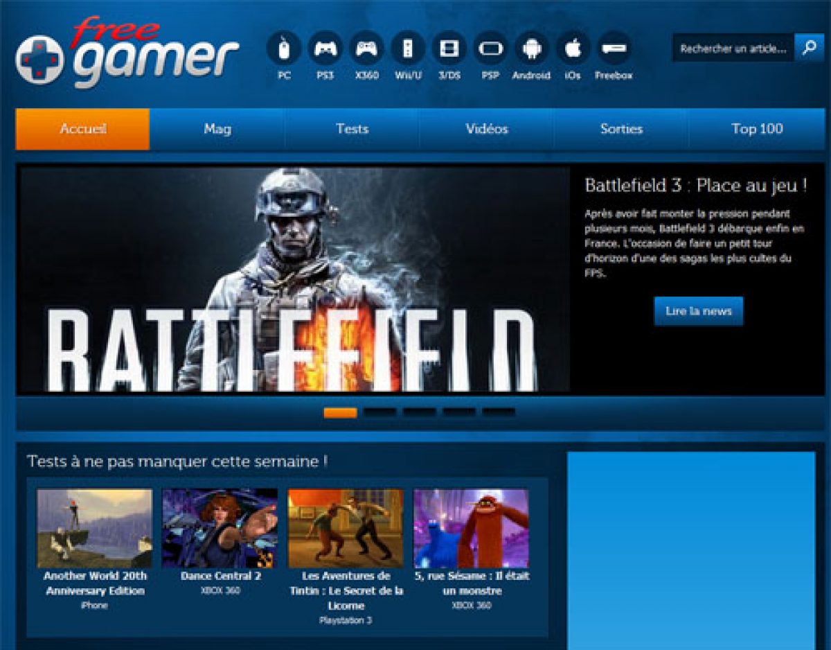 Free Gamer : Le nouveau portail de jeux vidéo lancé par Free