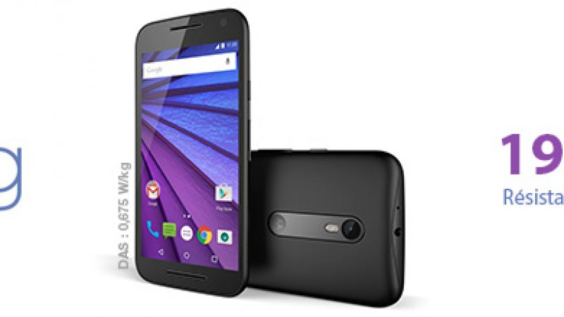 Un nouveau Motorola est disponible dans la boutique Free Mobile