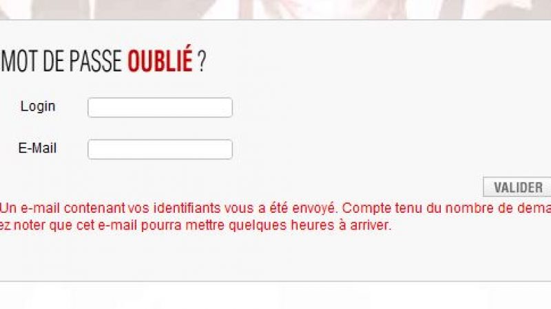 Oubli de mot de passe : L’espace Free Mobile change