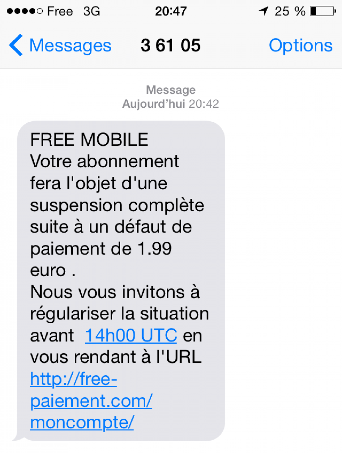 Une arnaque par SMS cible les abonnés Free Mobile