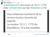 Free Mobile : une mise à jour OS est disponible pour les Blackberry Z10