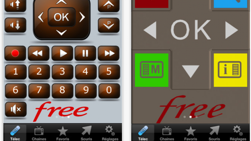 Application iPhone :: FreeTéléc
