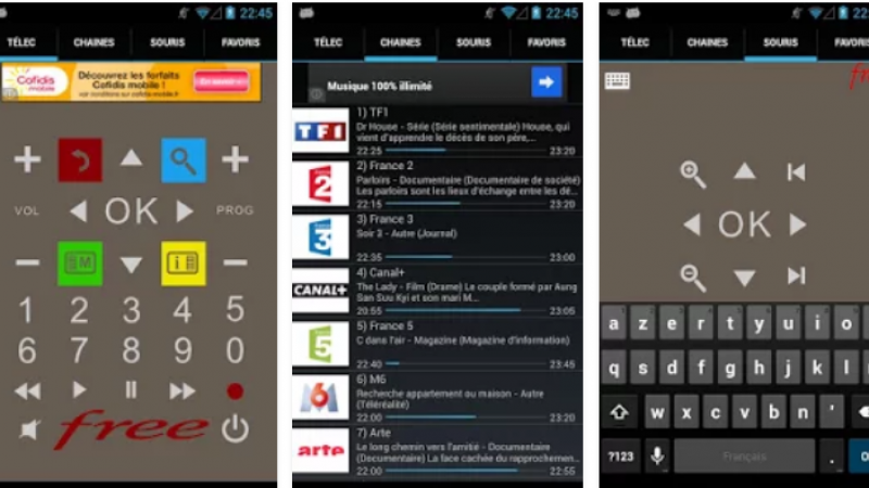 Mise à jour de FreeTelec, une des télécommandes virtuelles les plus populaires pour Freebox