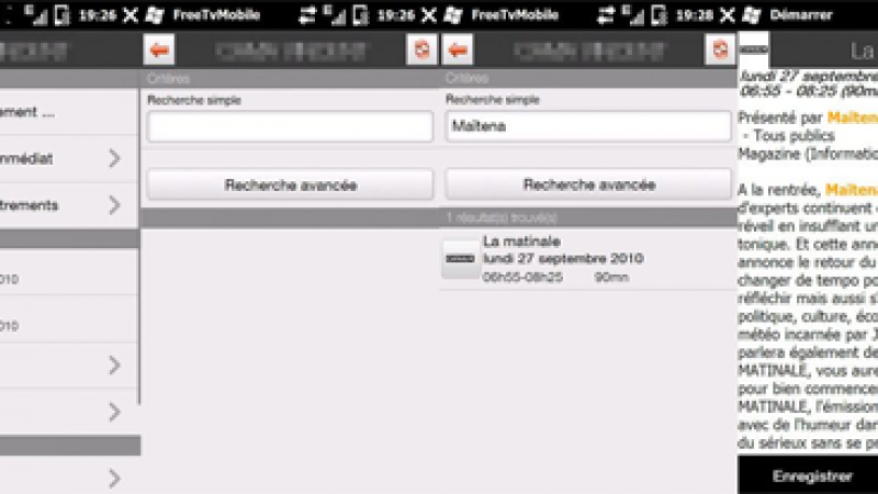 FreeTVMobile passe en version 0.5