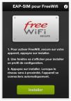 Application iPhone : Activez en trois clics le support du réseau FreeWifi_secure