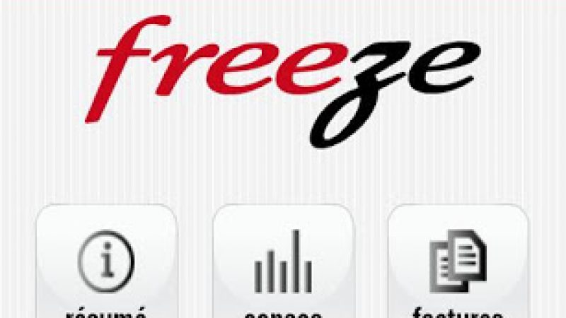 Freeze (gestion unifiée de vos comptes Free Mobile/Freebox) : Maintenant disponible sur Android