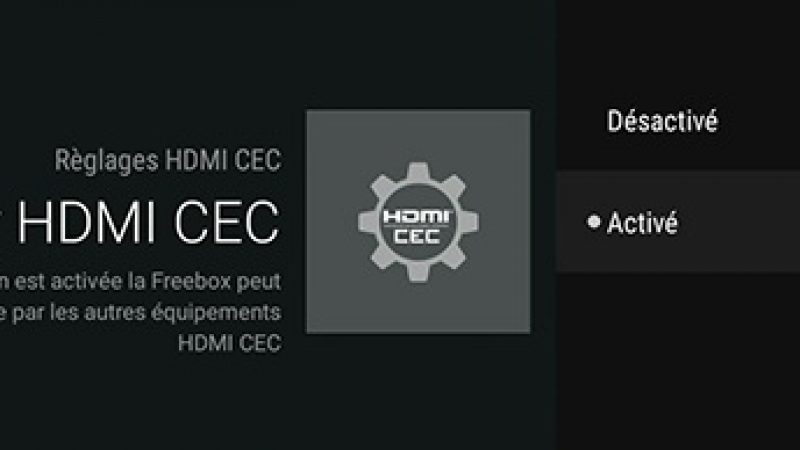 Freebox mini 4K : le HDMI-CEC est disponible