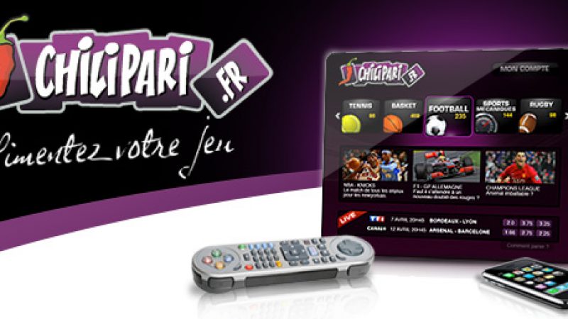 Aperçu de l’interface TV du futur service de paris en ligne de la Freebox