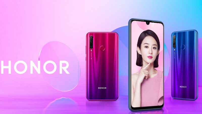 Le smartphone Honor 20 Lite annoncé pour la France : un Honor 10 Lite avec une partie photo plus étoffée