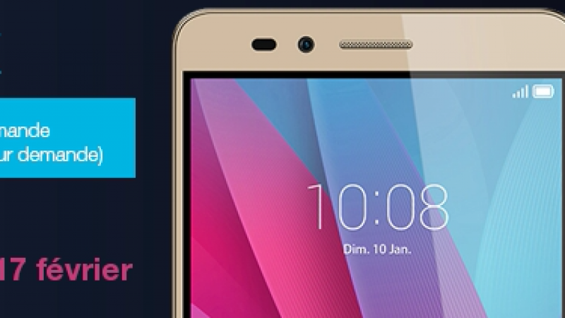 Le Honor 5X est arrivé chez Free Mobile, avec une réduction et un accessoire offert