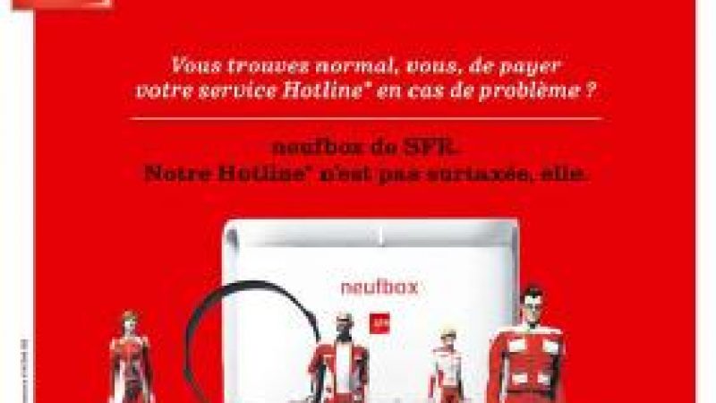 SFR tacle Free sur la hotline surtaxée