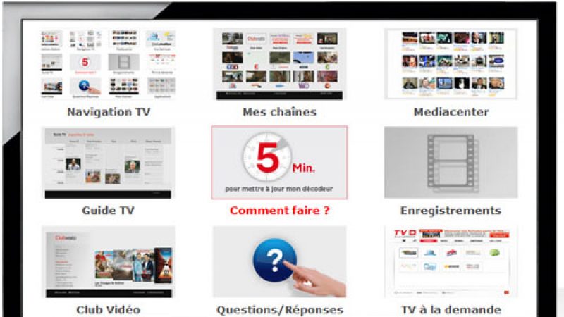 SFR propose de découvrir en avant première la nouvelle interface TV de sa NeufBox