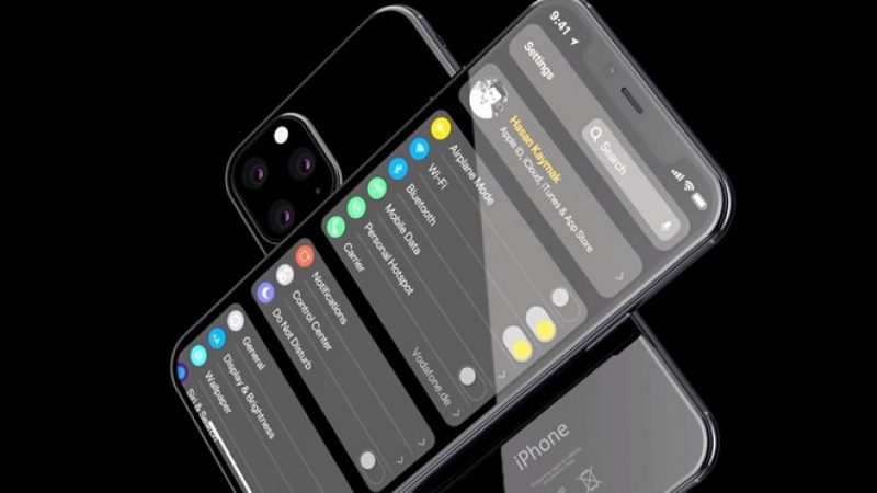 Les iPhone XI et XI Max se montrent en concept dans une vidéo